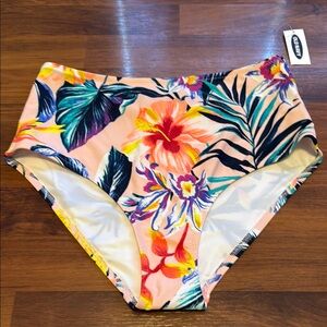 Old Navy Tropical Bikini Swim Bottoms